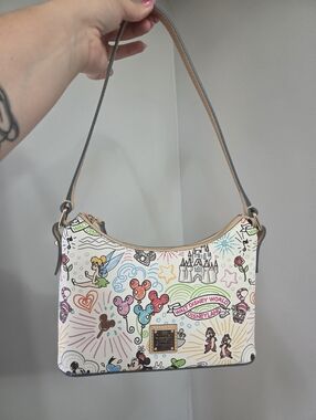 dooney and bourke disney parks sketch shoulder bag